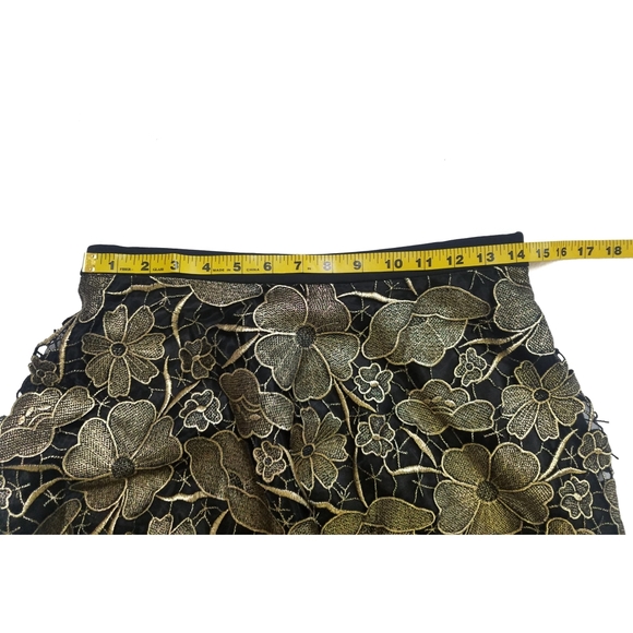 Eva Franco Gilt Bouquet Skirt - Picture 8 of 13